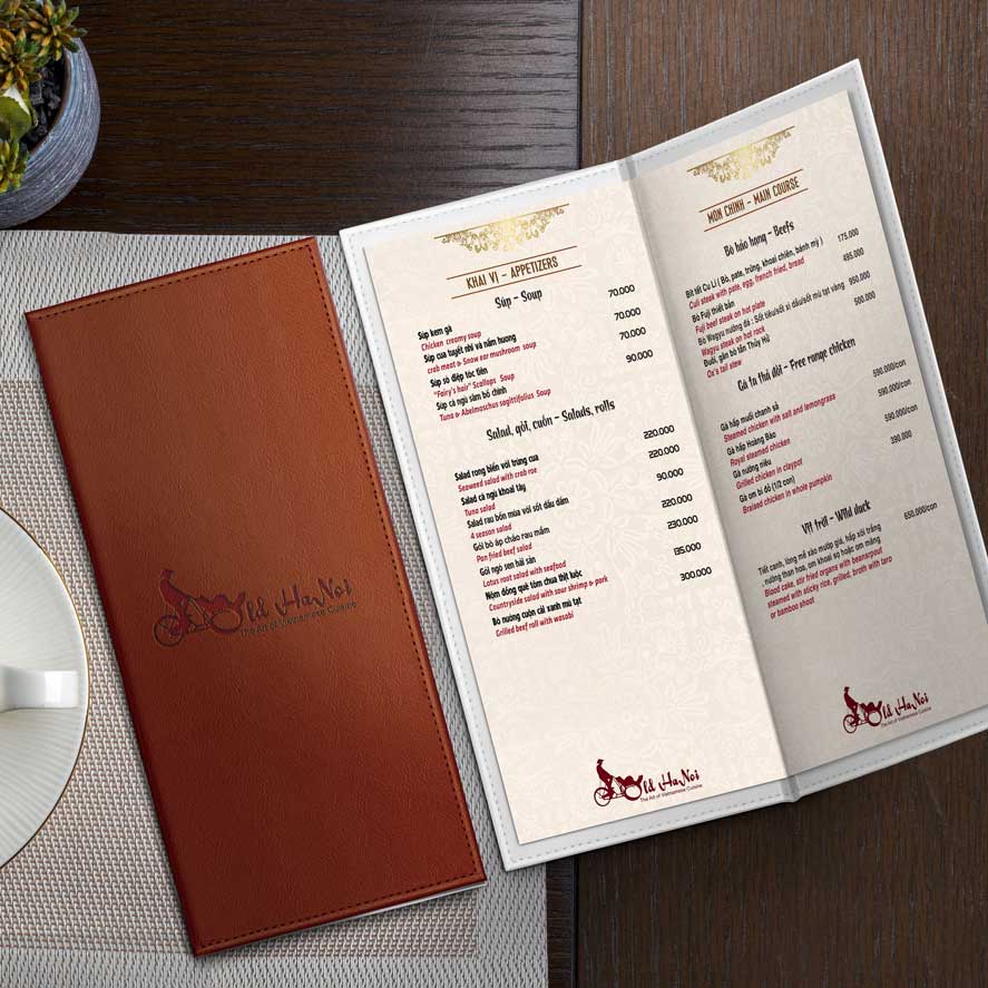 Quy Trình In Menu Chuyên Nghiệp Tại Xưởng iN Tuổi Trẻ